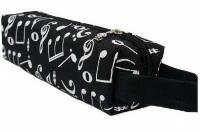 Opakowanie Piórnik - nuty czarny