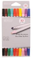 Opakowanie Pisaki dwustronne 10 kolorów