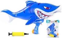 Opakowanie Pistolet na wodę dmuchany rekin Edu&Fun