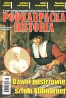 Okładka książki Podkarpacka historia 11-12/2020
