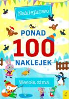 Ponad 100 naklejek Wesoła zima. Autor: Opracowanie zbiorowe. SmakLiter.pl Okładka książki Ponad 100 naklejek Wesoła zima