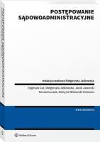 Okładka książki Postępowanie sądowoadministracyjne