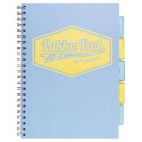 Project Book Pastel A4 Pukka pad niebieski. Wydawca: Pukka Pads. SmakLiter.pl Opakowanie Project Book Pastel A4 Pukka pad niebieski