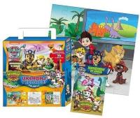 Okładka książki Psi Patrol. Układanka -Kolorowanka.  Dzielna drużyna.