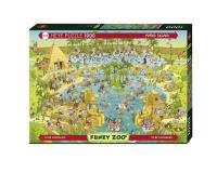 Opakowanie Puzzle 1000 Funky Zoo - Zoo pod piramidami