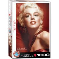 Opakowanie Puzzle 1000 Marilyn Monroe czerwony portret 6000-0812