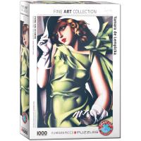 Opakowanie Puzzle 1000 Młoda dziewczyna, Tamara de Lempicka 6000-1058