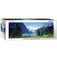 Opakowanie Puzzle 1000 panoramiczne Lake Louise Canadian Rockie 6010-1456