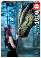 Puzzle 1000 Pewnego razu, Anne Stokes G3. Wydawca: Educa. SmakLiter.pl Opakowanie Puzzle 1000 Pewnego razu, Anne Stokes G3