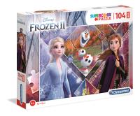 Opakowanie Puzzle 104 Maxi Super kolor Frozen 2