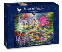 Opakowanie Puzzle 1500 Domek z pięknym stawem