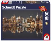 Puzzle 1500 Nowy Jork nocą. Wydawca: Schmidt. SmakLiter.pl Opakowanie Puzzle 1500 Nowy Jork nocą