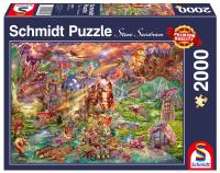 Opakowanie Puzzle 2000 Smoczy skarb
