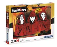 Puzzle 250 Netflix La Casa de Papel. Wydawca: Clementoni. SmakLiter.pl Opakowanie Puzzle 250 Netflix La Casa de Papel