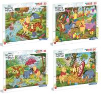 Puzzle 30 Super Color Winnie the Pooh. Wydawca: Clementoni. SmakLiter.pl Opakowanie Puzzle 30 Super Color Winnie the Pooh