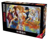 Opakowanie Puzzle 3000 Kolorowe tańce