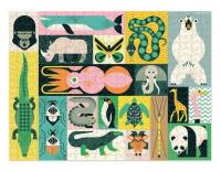 Puzzle 500 el. - Zwierzęta giganci. Wydawca: Crocodile Creek. SmakLiter.pl Opakowanie Puzzle 500 el. - Zwierzęta giganci