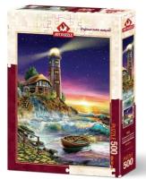 Opakowanie Puzzle 500 Latarnia na klifie