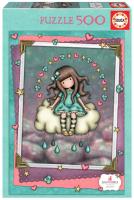 Opakowanie Puzzle 500 Santoro Gorjuss - Kwietniowy deszcz G3