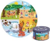 Puzzle okrągłe 4 poru roku. Wydawca: Artyk. SmakLiter.pl Opakowanie Puzzle okrągłe 4 poru roku