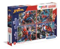 Opakowanie Puzzle Supercolor 4w1 20+60+100+180 Spider-Man