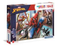 Opakowanie Puzzle Supercolor Maxi Spider-Man 104