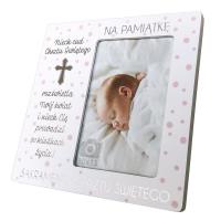 Ramka Moments RM-047 Chrzest. Wydawca: Kukartka. SmakLiter.pl Opakowanie Ramka Moments RM-047 Chrzest