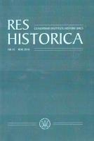 Res Historica T.45. Autor: Latawiec Krzysztof. SmakLiter.pl Okładka książki Res Historica T.45
