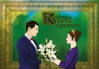 Rycerz w Garniturze. Autor: Murgrabia Michał. SmakLiter.pl Okładka książki Rycerz w Garniturze