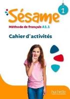 Sesame 1 ćwiczenia + online. Autor: Denisot Hugues, Marianne Capouet. SmakLiter.pl Okładka książki Sesame 1 ćwiczenia + online