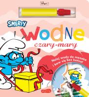 Smerfy. Wodne czary-mary. Autor: Marta Stochmiałek. SmakLiter.pl Okładka książki Smerfy. Wodne czary-mary