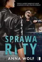 Sprawa Rity. Autor: Anna Wolf. SmakLiter.pl Okładka książki Sprawa Rity