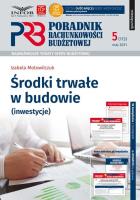 Okładka książki Środki trwałe w budowie (inwesycje)