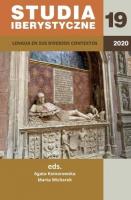 Okładka książki Studia Iberystyczne 2020, nr 19