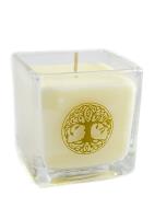 Świeca z wosku rzepakowego bursztyn. SmakLiter.pl Zdjęcie produktu Świeca z wosku rzepakowego bursztyn