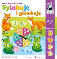 Sylabuję i główkuję Gra edukacyjna Kapitan Nauka. Autor: Opracowanie zbiorowe. SmakLiter.pl Okładka książki Sylabuję i główkuję Gra edukacyjna Kapitan Nauka