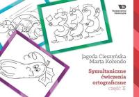 Symultaniczne ćwiczenia ortograficzne cz.2. Autor: Cieszyńska Jagoda. SmakLiter.pl Okładka książki Symultaniczne ćwiczenia ortograficzne cz.2