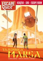 Tajemnica Marsa. Escape Quest. Autor: Sylvain Nawrocki. SmakLiter.pl Okładka książki Tajemnica Marsa. Escape Quest
