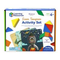 Tangram, Układanka, Łamigłówka, Piankowy zestaw. Wydawca: Learning Resources. SmakLiter.pl Opakowanie Tangram, Układanka, Łamigłówka, Piankowy zestaw