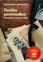 Teczka personalna. O komiksie Kapitan Żbik. Autor: Sebastian Chosiński. SmakLiter.pl Okładka książki Teczka personalna. O komiksie Kapitan Żbik