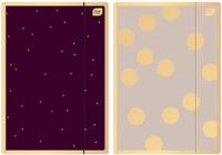 Opakowanie Teczka z gunmką A4+ Satin Gold 3 (10szt)