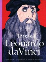 This is Leonardo da Vinci. Autor: Keizer Joost. SmakLiter.pl Okładka książki This is Leonardo da Vinci