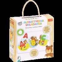 Opakowanie Układanka Literki Zabawka drewniana 61442