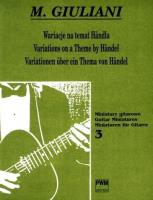 Okładka książki Wariacje na temat Handla z.3