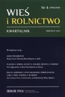 Opakowanie Wieś i Rolnictwo 2020/4 (189)