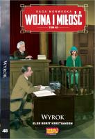 Wojna i Miłość Tom 48 Wyrok. Autor: Else Berit Kristiansen. SmakLiter.pl Okładka książki Wojna i Miłość Tom 48 Wyrok