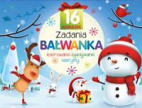 Okładka książki Zadania Bałwanka. Kolorowanki, zgadywanki...