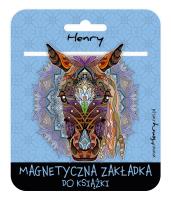 Opakowanie Zakładka magnetyczna. Mandala Koń