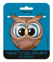 Opakowanie Zakładka magnetyczna. Sowa