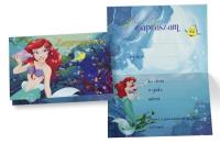 Opakowanie Zaproszenie ZD-001 Syrenka Ariel (5 szt.)
